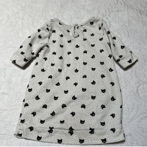 Old Navy Cat Print Tunic Dress Size 18-24m - Picture 5 of 6